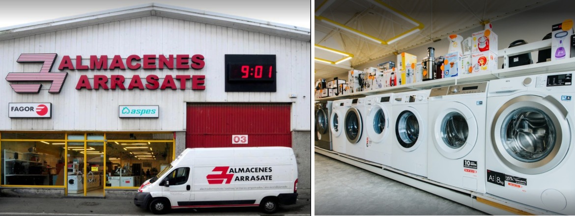 ALMACENES ARRASATE, S.L. ELECTRODOMÉSTICOS 